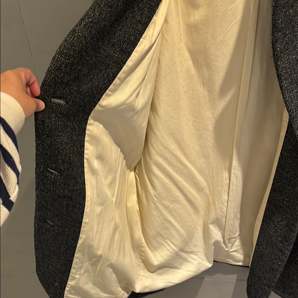 Etoile Isabel Marant Grey Wool Blend Peacoat - Picture 3 of 7